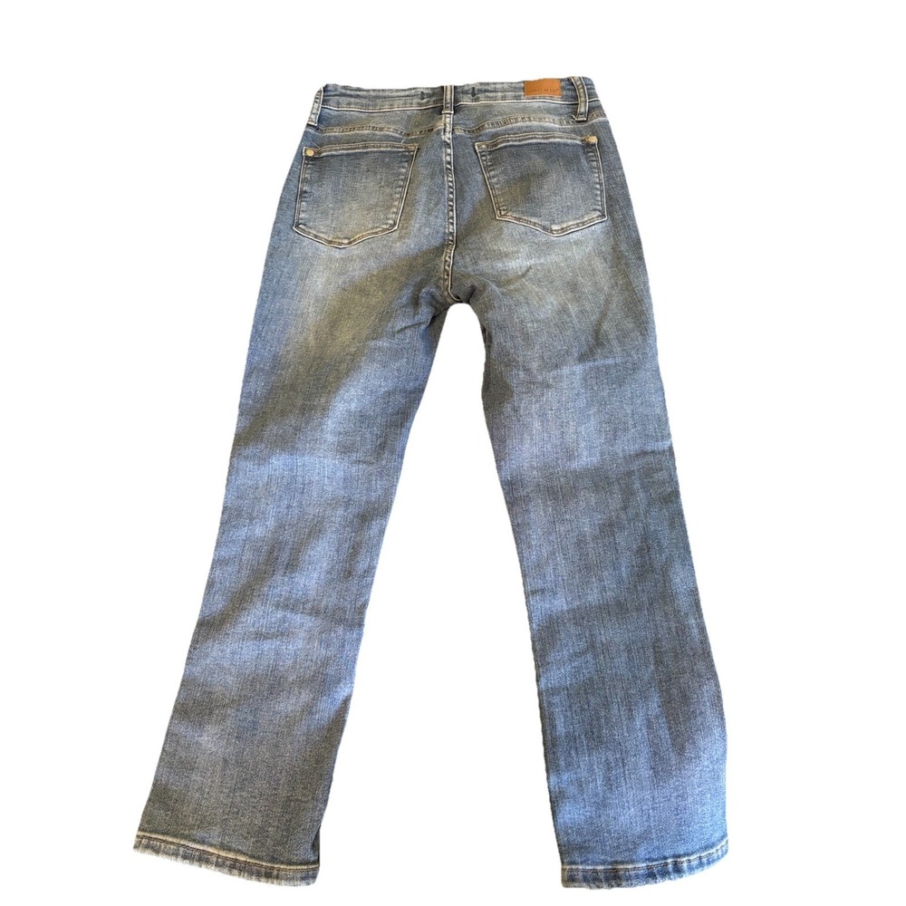 Judy Blue Skinny Fit Capri Blue Jeans Size 5/27 JB78101 - Picture 6 of 7